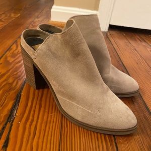 Dolce Vita Suede Mule Heels